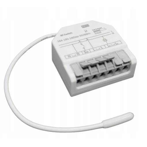 Foto - RELE MINI cu un canal ARO1 - 16A RF433 MHz