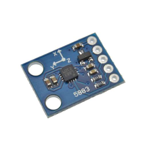 Foto - Modul de busolă QMC5883P - magnetometru 3 osuri