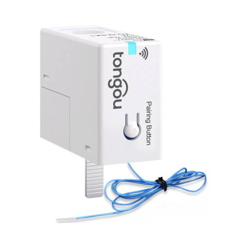 Foto - Măsurător de consum electric inteligent Wifi neinvaziv - TUYA, SmartLife, 230VAC, 50A, V, A, W, kWh, °C