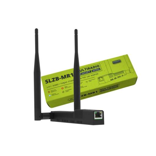Foto - SLZB-MR1 poarta multiradiu pentru Zigbee2MQTT, ZHA, Home Assistant, OpenThread Border Router - USB, WiFi, Ethernet, PoE