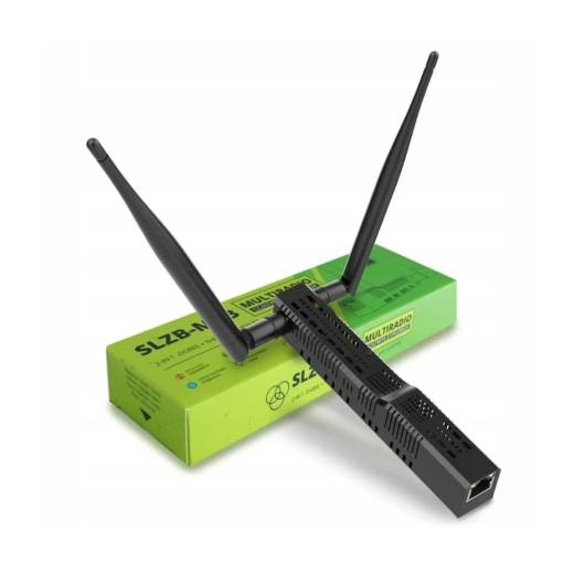 Foto - SLZB-MR3 multiradiovă brână pentru ZigBee 2MQTT, Home Assistant, ZHA, OpenThread Border Router, Homebridge, openHAB - USB-C, WiFi, Ethernet cu PoE