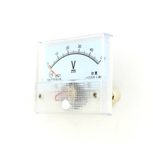 Foto - Voltmetru analogic de panou 85C1 - 0 până la 50V DC