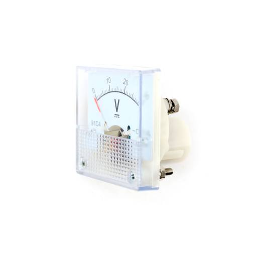 Foto - Voltmetru analogic panel 91C4 - 0 până la 30V DC