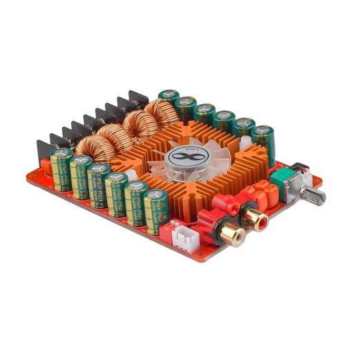 Foto - Amplificator audio NF stereo cu TDA7498E - 2x160W, 15-36V DC