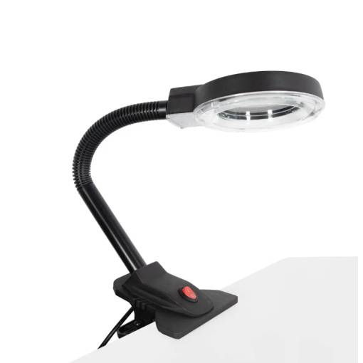 Foto - Lampă cu lupă 90 mm 3D - 10D cu braț flexibil