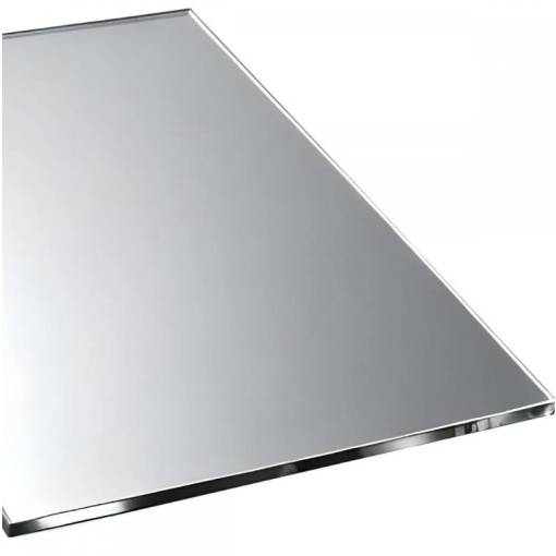 Foto - Acril pentru prelucrare laser 300 x 200 x 3 mm - Plexiglas reflectorizant, argintiu