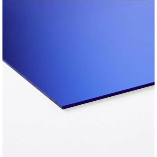 Foto - Acril pentru prelucrare cu laser 300 x 200 x 2 mm - Albastru