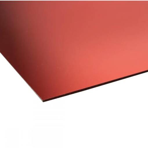 Foto - Acril pentru prelucrare cu laser 300 x 200 x 2 mm - Roșu
