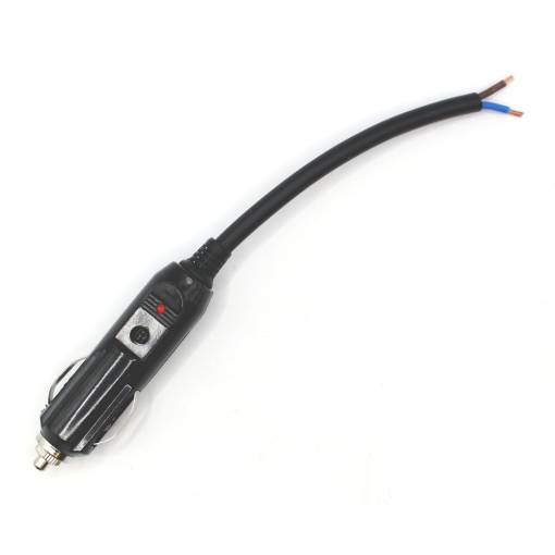 Foto - Priză auto 12V pe cablu - 20A, siguranță, indicator