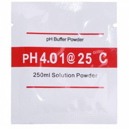 Foto - Pudră de calibrare pH 4,01 pentru tester pH și tester ORP