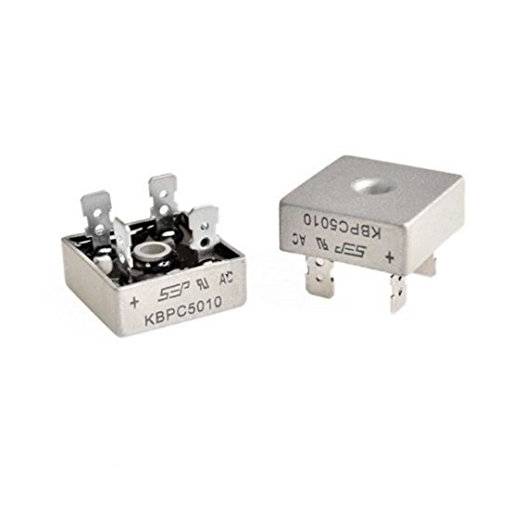 Foto - Punte diodă - Monofazat 50A 1000V KBPC5010 AL