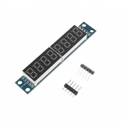 Foto - Display LED 7 segmente - Roșu, 8 caractere MAX7219