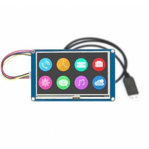 Foto - Display tactil Nextion USART HMI TFT LCD - 2,4"
