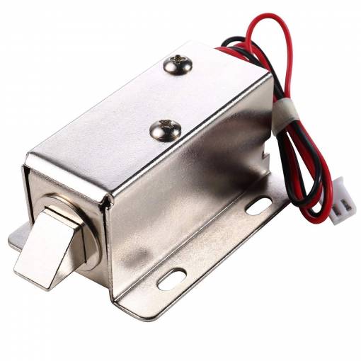 Foto - Încuietori electromagnetice pentru uși - Inferioare, DC 12V 0,6A 7,5W