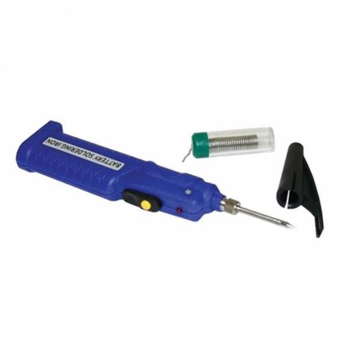 Foto - Soldering iron with 3 x AA batteries 8W