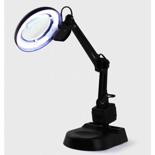 Foto - Lampă cu lupă 90 mm 3D - 10D cu braț