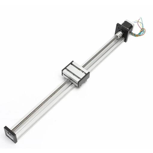 Foto - Acționare lineare CNC cu motor pas cu pas T8x2 - 500 mm