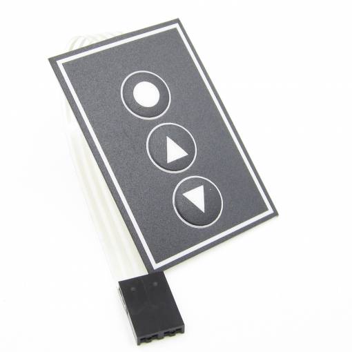 Foto - Tastatură membrană 1x3 pentru Arduino