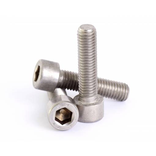 Foto - Șurub din oțel inoxidabil - M 1,6 x 0,35 x 6 mm