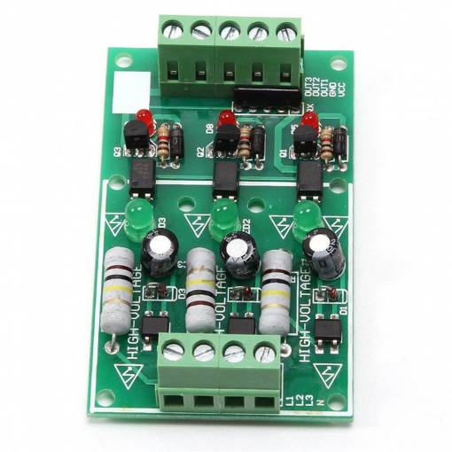 Foto - Modul de izolație optocuplor pentru PLC 24VDC 230VAC 3L