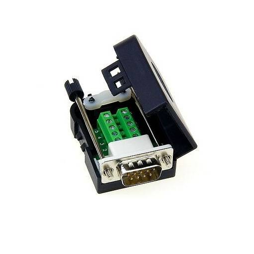 Foto - Conector RS232 breakout masculin