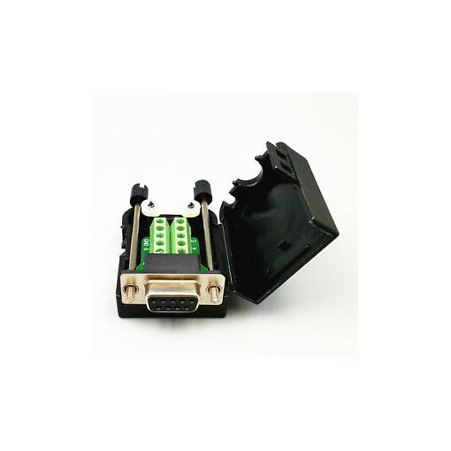 Foto - Conector RS232 breakout feminin