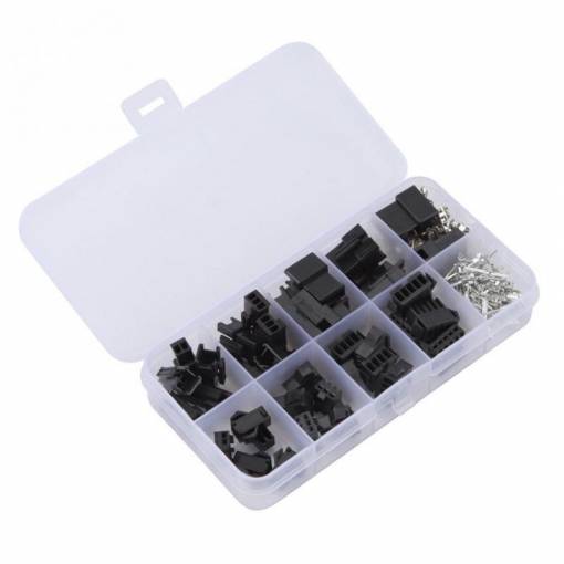 Foto - Set de conectori SM femelă + mascul 2, 3, 4, 5Pin 2,54 mm