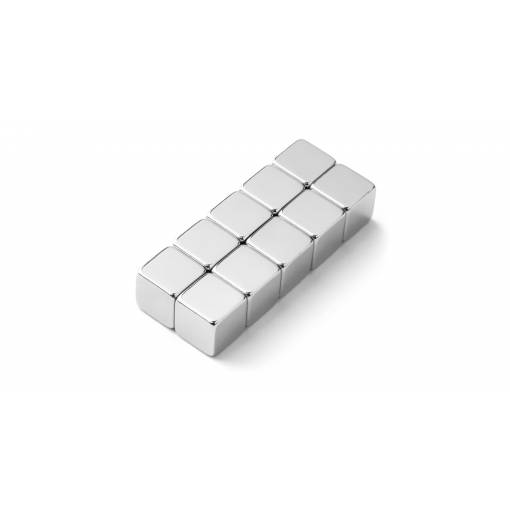 Foto - Magnet neodymium cub 10x10x10 mm