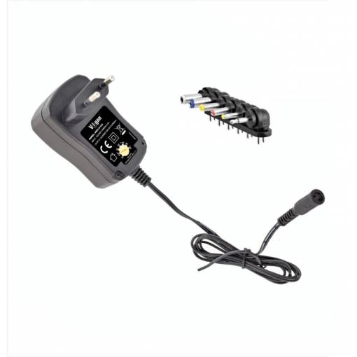 Foto - Adaptor de alimentare stabilizat - 3 - 12V 2000mA cu conectori interschimbabili VSZV-3-12/2