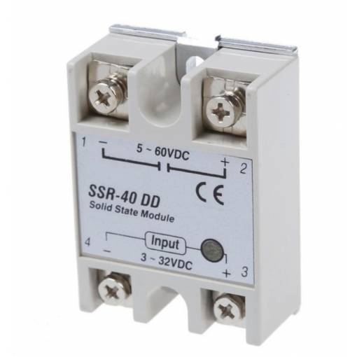 Foto - Releu SRR Solid State SSR-40DD 60VDC