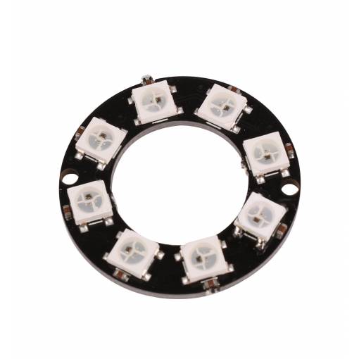 Foto - Cerc LED RGB 8 x NeoPixel WS2812B