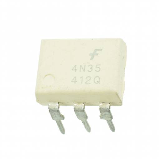 Foto - Optoizolator 4N35 DIP-6