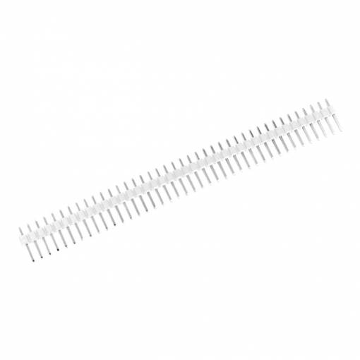 Foto - Bară de conector coloană DuPont - 40Pin, male alb
