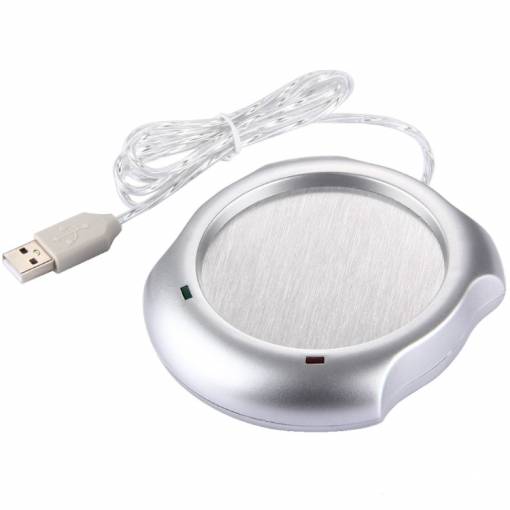 Foto - USB încălzitor de cană - Argintie