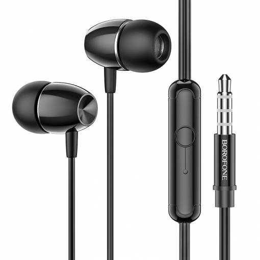 Foto - Căști Borofone 3.5 mm jack - Negru