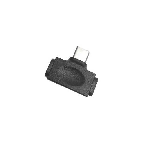 Foto - Adaptor USB-C la Micro USB și Apple Lightning - Negru