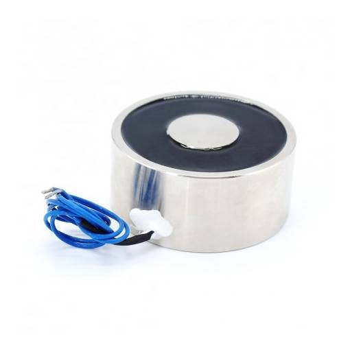 Foto - Electromagnet de atragere - 12V, 5kg/50N - 25 x 11 mm