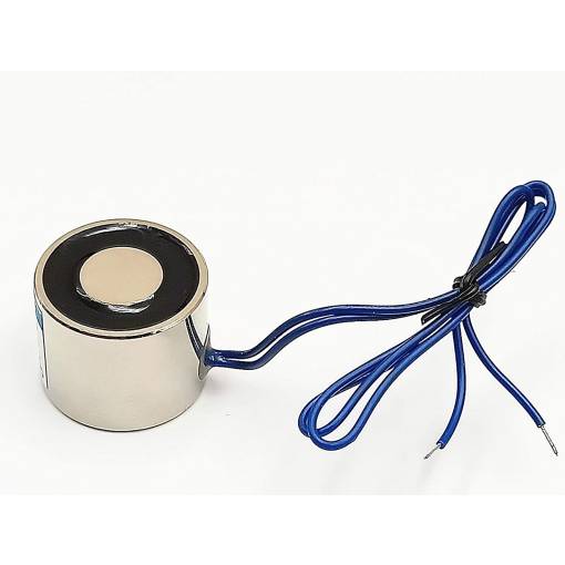 Foto - Electromagnet de atragere - 12V, 15kg/150N - 30 x 22 mm