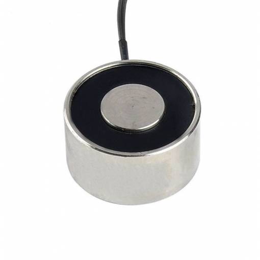 Foto - Electromagnet de atragere - 12V, 20kg/200N - 34 x 18 mm