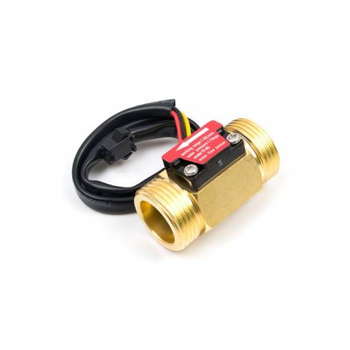 Foto - Debitmetru din cupru YF-B5 3/4" 1-30L/min 5-15V