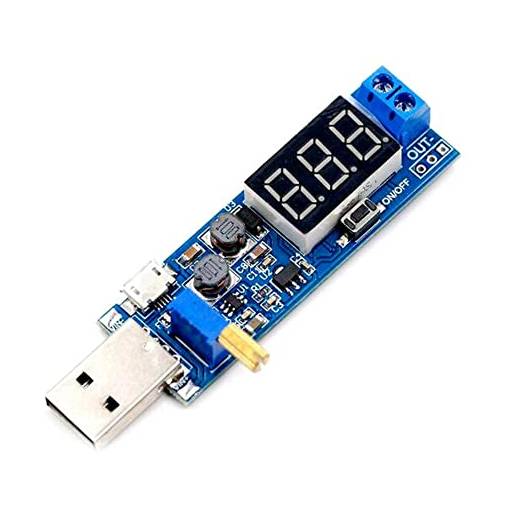 Foto - Modul USB step-down și step-up regulator de tensiune 5V la 3,3V 9V 12V 24V