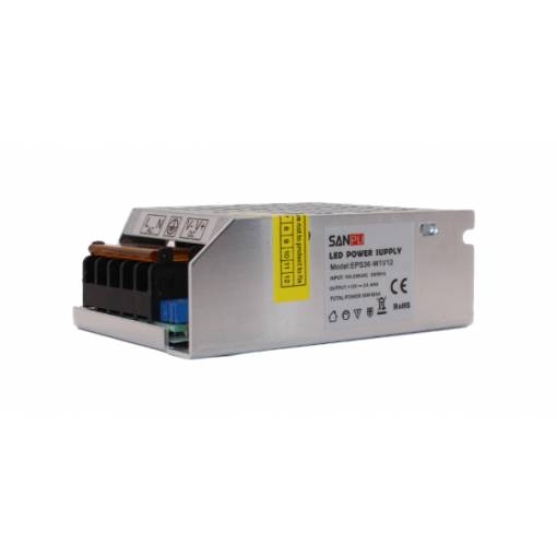 Foto - Sursă 12V 3A 36W comutabilă SANPU EPS36-W1V12