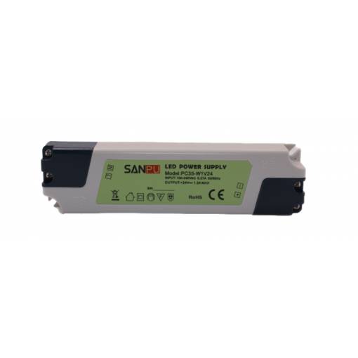 Foto - Surse 24V 1.5A 35W comutabilă SANPU PC35-W1V24