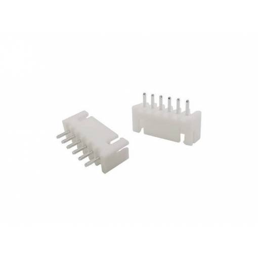 Foto - Conector JST XH 2,54 mm 6-Pin pentru PCB - Droit