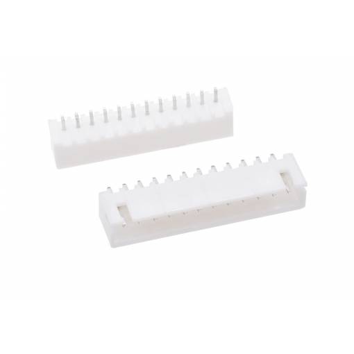 Foto - Conector JST XH 2,54mm 12-Pin pentru PCB - Droit