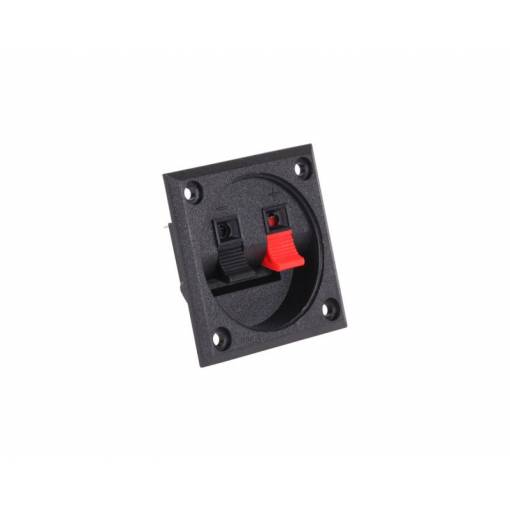 Foto - Priză pentru difuzoare 2 PIN - Pătrată
